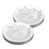 Renata 341 / SR714SW zilveroxide knoopcel batterij 2 stuks ARE00347 - 1