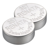 Renata 357 / SR1154W / SR44 zilveroxide knoopcel batterij 2 stuks  ARE00128
