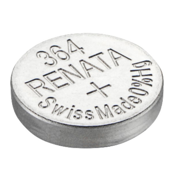 Renata 364 / SR621SW / SR60 zilveroxide knoopcel batterij 1 stuk  ARE00160 - 1