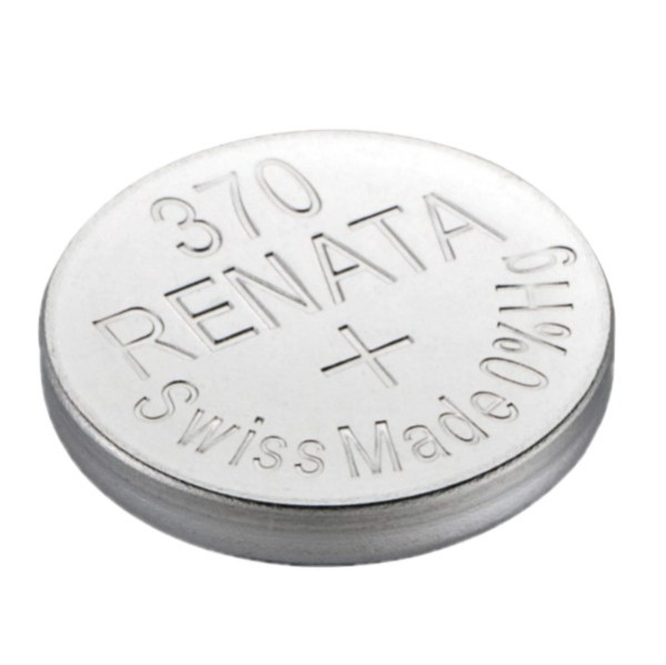 Renata 370 / SR920W / SR69 zilveroxide knoopcel batterij 1 stuk ARE00334 - 1