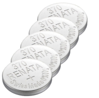Renata 370 / SR920W / SR69 zilveroxide knoopcel batterij 5 stuks ARE00336