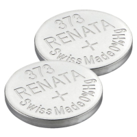 Renata 373 / SR916SW / SR68 zilveroxide knoopcel batterij 2 stuks ARE00332