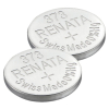 Renata 373 / SR916SW / SR68 zilveroxide knoopcel batterij 2 stuks ARE00332 - 1
