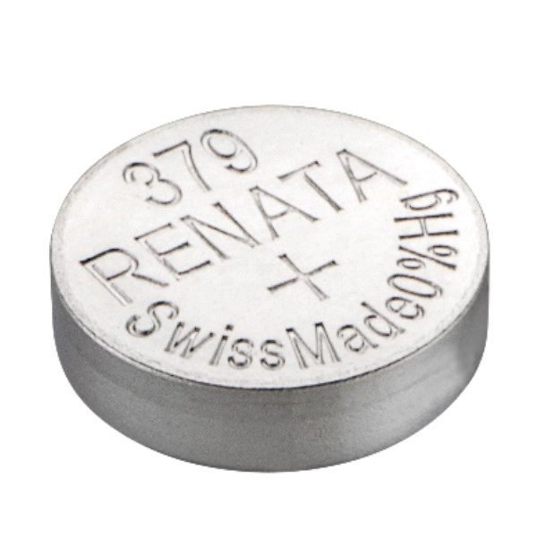 Renata 379 / SR521SW / SR63 zilveroxide knoopcel batterij 1 stuk  ARE00129 - 1