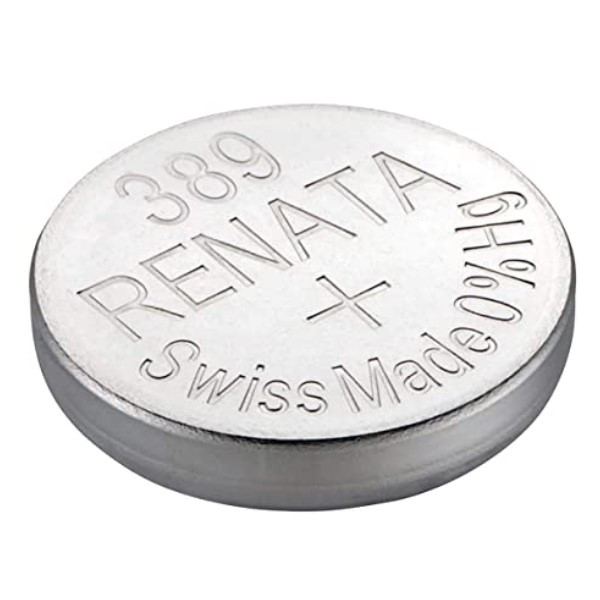 Renata 389 / SR1130W / SR54 zilveroxide knoopcel batterij 1 stuk  ARE00157 - 1