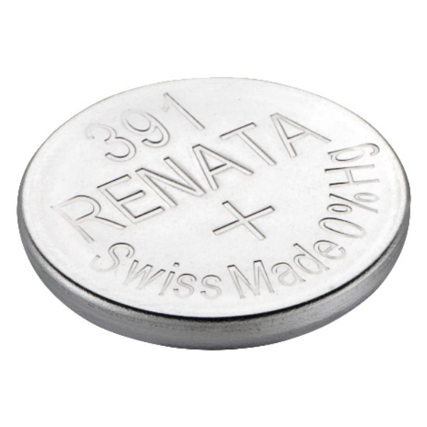Renata 391 / SR1120W / SR55 zilveroxide knoopcel batterij 1 stuk  ARE00137 - 1