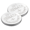 Renata 391 / SR1120W / SR55 zilveroxide knoopcel batterij 2 stuks ARE00131 - 1