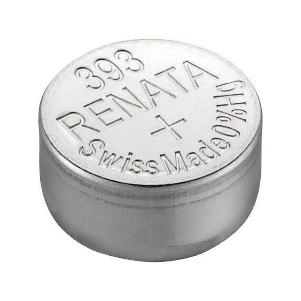 Renata 393 / SR754W / SR48 zilveroxide knoopcel batterij 1 stuk ARE00316 - 1