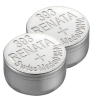 Renata 393 / SR754W / SR48 zilveroxide knoopcel batterij 2 stuks ARE00317 - 1