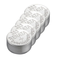 Renata 393 / SR754W / SR48 zilveroxide knoopcel batterij 5 stuks ARE00318