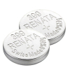 Renata 399 / SR927W / SR57 zilveroxide knoopcel batterij 2 stuks ARE00308 - 1