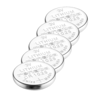 Renata CR1025 3V Lithium knoopcel batterij 5 stuks  ARE00179