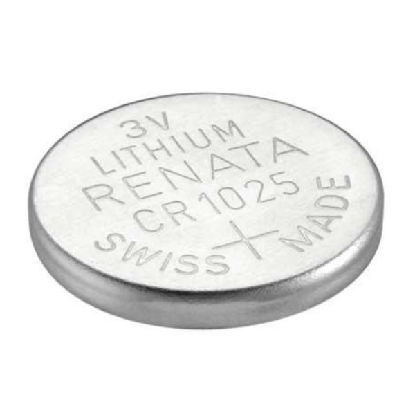 Renata CR1025 / DL1025 / 1025 / 3V Lithium knoopcel batterij 1 stuk  ARE00178 - 1