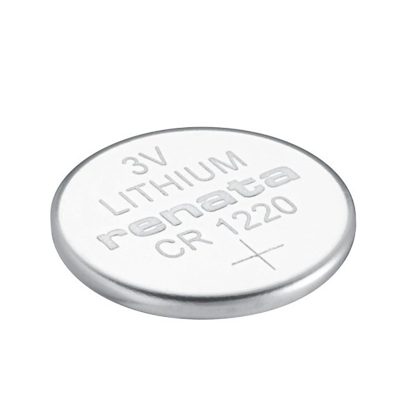 Renata CR1220 3V Lithium knoopcel batterij 1 stuk  ARE00276 - 1