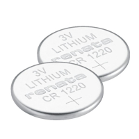 Renata CR1220 3V Lithium knoopcel batterij 2 stuks  ARE00277