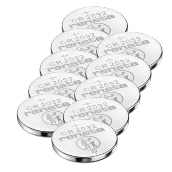 Renata CR2032 3V Lithium knoopcel batterij 10 stuks  ARE00193 - 1