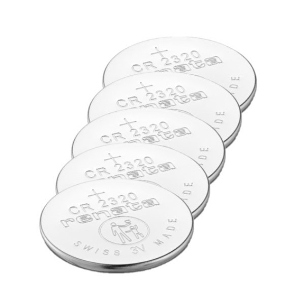 Renata CR2320 3V Lithium knoopcel batterij 5 stuks  ARE00290 - 1