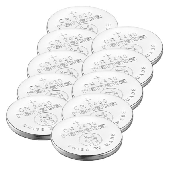 Renata CR2430 3V Lithium knoopcel batterij 10 stuks  ARE00186 - 1