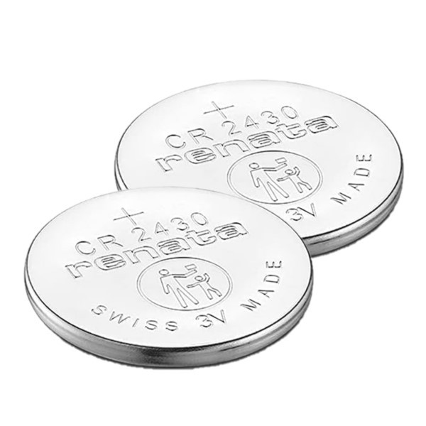 Renata CR2430 3V Lithium knoopcel batterij 2 stuks  ARE00185 - 1