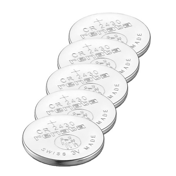 Renata CR2430 3V Lithium knoopcel batterij 5 stuks  ARE00187 - 1