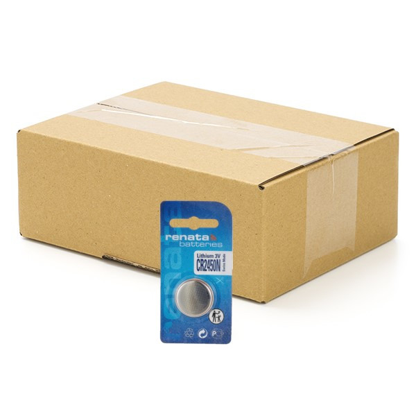 Renata CR2450N 3V Lithium knoopcel batterij 50 stuks  ARE00296 - 1