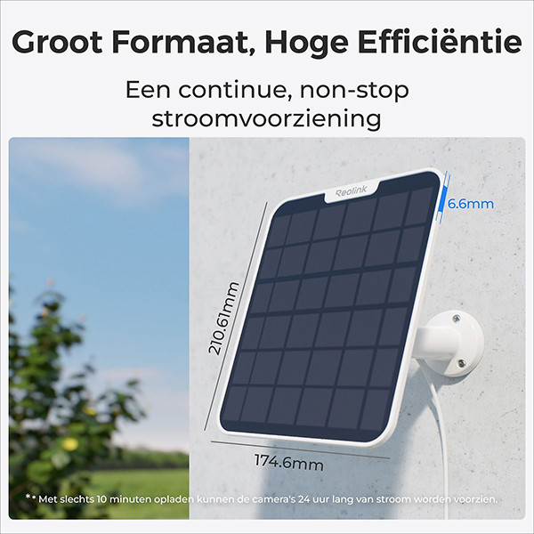 Reolink Zonnepaneel 2 voor camera (Inclusief kabel) ARE00306 - 3