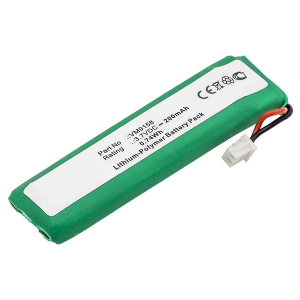 Revolabs VM9158 / 07-SOLOMICBATTERY accu (200 mAh, 123accu huismerk)  ARE00090 - 1