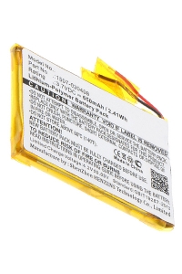 Rii 1507-030408 accu (650 mAh, 123accu huismerk)  ARI00039