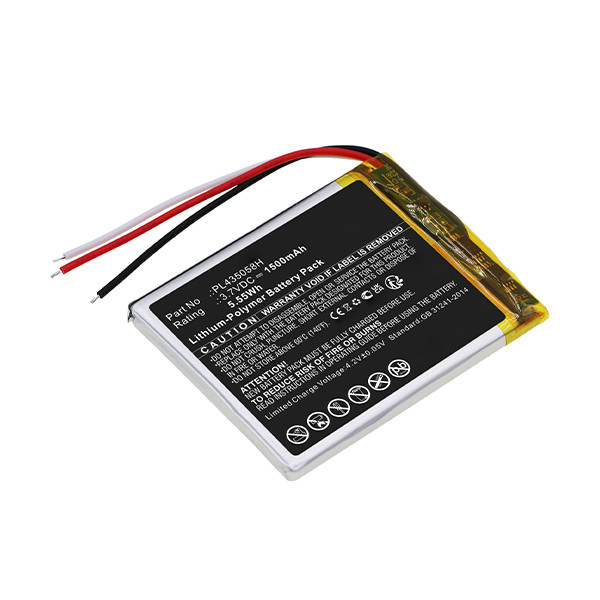 RoadMate PL435058H accu (1500 mAh, 123accu huismerk) ARO00173 - 1