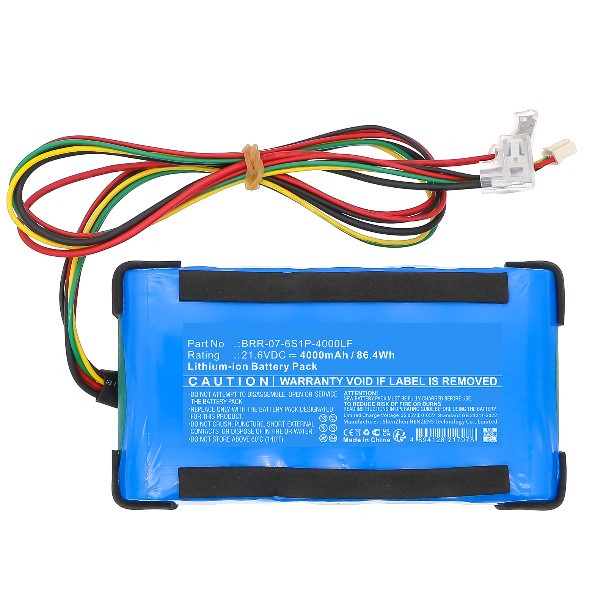 Roborock BRR-07-6S1P-4000LF / BRR-07-6S1P-4000LS accu (21.6 V, 4.0 Ah, 123accu huismerk) ARO00253 - 2