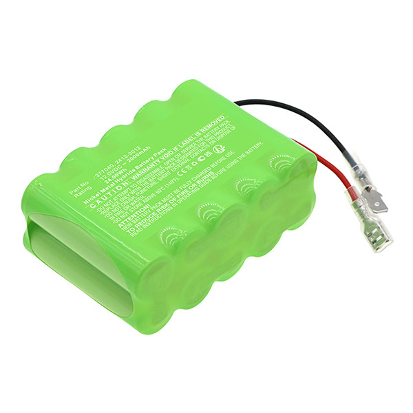 Roto 377040 / 2412-3012 accu (12 V, 2000 mAh, 123accu huismerk)  ARO00171 - 1