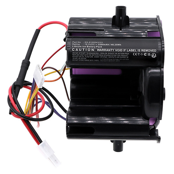 Rowenta FS-9100033235 accu (18.5 V, 2.5 Ah, 123accu huismerk)  ARO00198 - 2