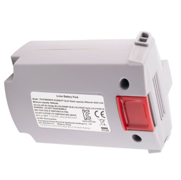 Rowenta X-Pert 3.60 / FS-9100039576 accu (22.2 V, 2.0 Ah, origineel) ARO02562 - 2