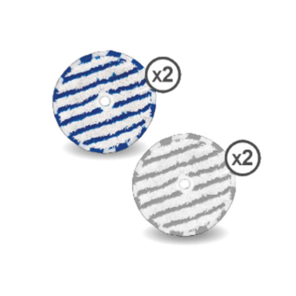 Rowenta ZR009503 microvezelpads voor AeroSpin ZR009C00 (4 stuks, origineel) ARO02530 - 1
