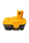 Ryobi P100 / ABP1801 / ABP1803 accu (18 V, 2000 mAh, 123accu huismerk) ARY00050 - 1