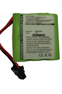 SBC S60528 / BT-905 / HHR-P401 accu (1200 mAh, 123accu huismerk)  ASB00003