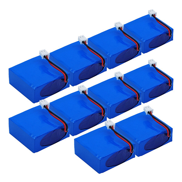 Safescan LB-105 / 112-0410 accu 10 stuks (700 mAh, 123accu huismerk) ASA02483 - 1
