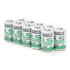 Aanbieding: 10 x Saft LS14250 / 1/2 AA batterij (3.6V, 1200 mAh, Li-SOCl2)