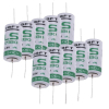 Aanbieding: 10 x Saft LS17330-CNA batterijen met soldeerlippen Axiaal (3.6V, 2100 mAh, Li-SOCl2) ASA02517 - 1