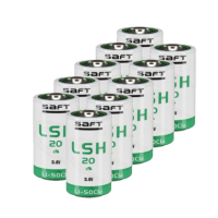 10x Saft LSH20 batterijen