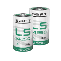 2x Saft LS14250 batterijen