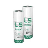 Saft Aanbieding: 2 x Saft LS14500 / AA batterij (3.6V, 2600 mAh, Li-SOCl2)  ASA02355