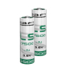 Saft Aanbieding: 2 x Saft LS17500 / A batterij (3.6V, 3600 mAh, Li-SOCl2)  ASA02325 - 1