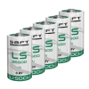 Saft Aanbieding: 5 x Saft LS26500 / C batterij (3.6V, 7700 mAh, Li-SOCl2)  ASA02352 - 1