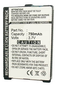 Sagem 188973731 / SA-SNX accu (750 mAh, 123accu huismerk)  ASA00214 - 1