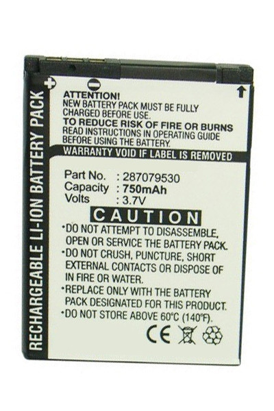 Sagem 287144366 / 287079530 / SA6M-SN3 accu (750 mAh, 123accu huismerk)  ASA00061 - 1