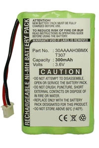 Sagem 30AAAAH3BMX / T307 / D-AAA300BX2 accu (700 mAh, 123accu huismerk) ASA00893