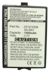 Sagem SA-SN2 / SA-SN1 / SA-SN3 accu (1000 mAh, 123accu huismerk) ASA00195 - 1