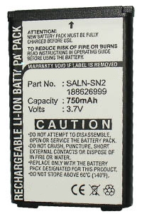 Sagem SA2-SN1 / SALN-SN2 / 188626999 accu (750 mAh, 123accu huismerk)  ASA00197