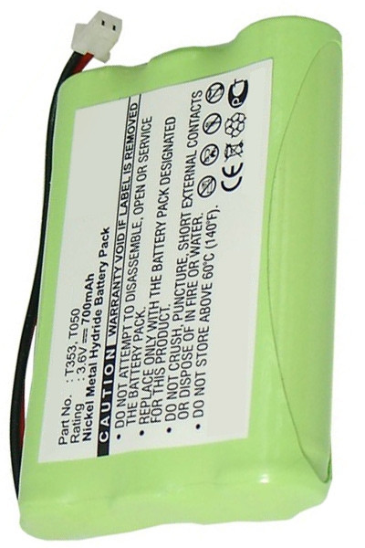 Sagem T353 / T050 accu (700 mAh, 123accu huismerk)  ASA00912 - 1